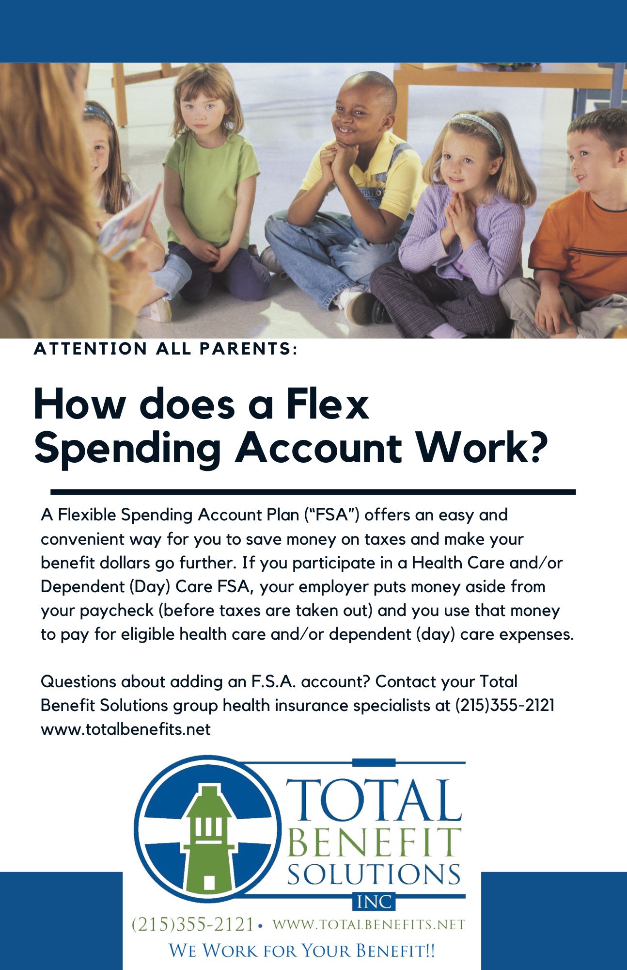 How does a Flex Spending Account Work? Total Benefit Solutions Inc